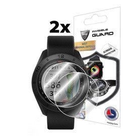 IPG for Garmin Approach S60 Golf GPS Watch Screen Protector (2 Units) Invisible Ultra HD Clear Film Anti Scratch Skin Guard - Smooth/Self-Healing/Bubble -Free by