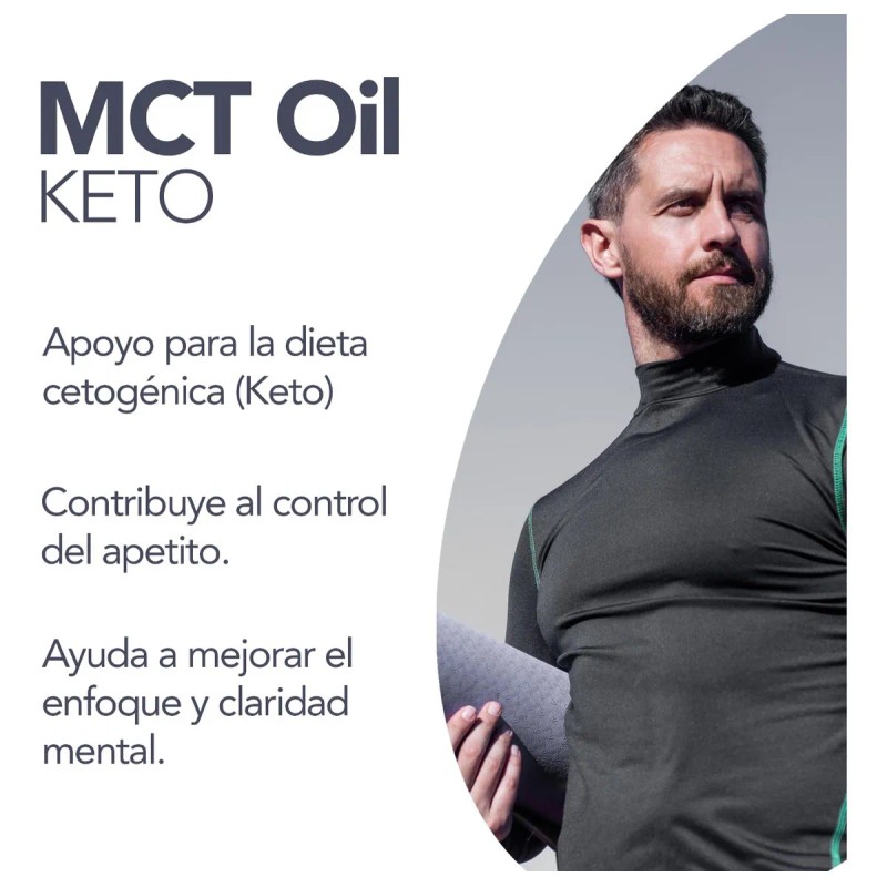 MCT OIL | Aceite de Coco Fraccionado Puro | 60