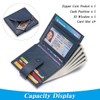FREYAMIRA Slim Wallet For Women Genuine Leather Small Bifold Credit