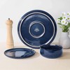 Herogo 6-Piece Stoneware Dinner Plates Set, 10.43" Ceramic Round Plate