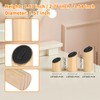 KUKUVR 3 Pack Wooden Ring Display Stands for Boutique Selling