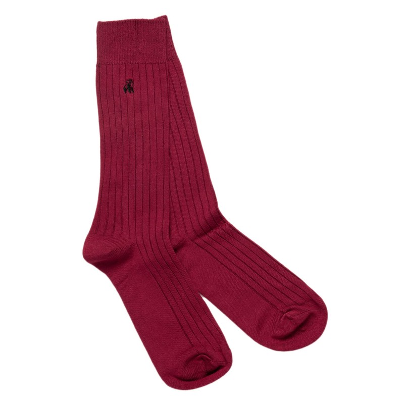 SWOLE PANDA Plain Comfort Cuff Bamboo Sock Bundle - Four