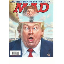 MAD MAGAZINE, ANOTHER BRAINLESS ISSUE OF AUGUST, 2016 # 540