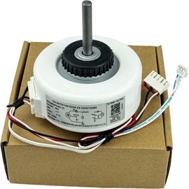 RPG20B(RPG20D-19) YKFG-20-4-10L Air Conditioning Fan Motor fit for Midea Air Conditioner, 208-230V 60Hz 20W 0.218A Air Conditioner Indoor Brushless DC Fan Motor