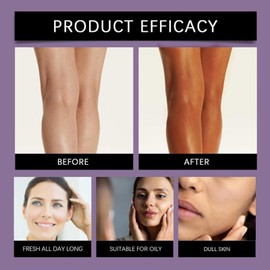 All Over Complexion Perfecter,Body Coverage Perfecter,Tatto Cover Up Makeup,Body Makeup Concealer,Long-Lasting Full Coverage Concealer,Women Waterproof Foundation Full Coverage (Deep Color,74g)