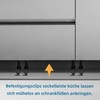 Kitchen Skirting Clips, Pack of 20 Strip Clips for Skirting