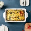Casserole Dishes for Oven 9x13,2 Pack Ceramic Baking Dish Large