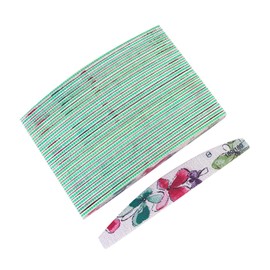 OHPHCALL 25pcs Washable Nail Files Grit Nail Sanding Bar for Fingernail Toenail Care Polishing Tool for Home Manicure and Pedicure Use