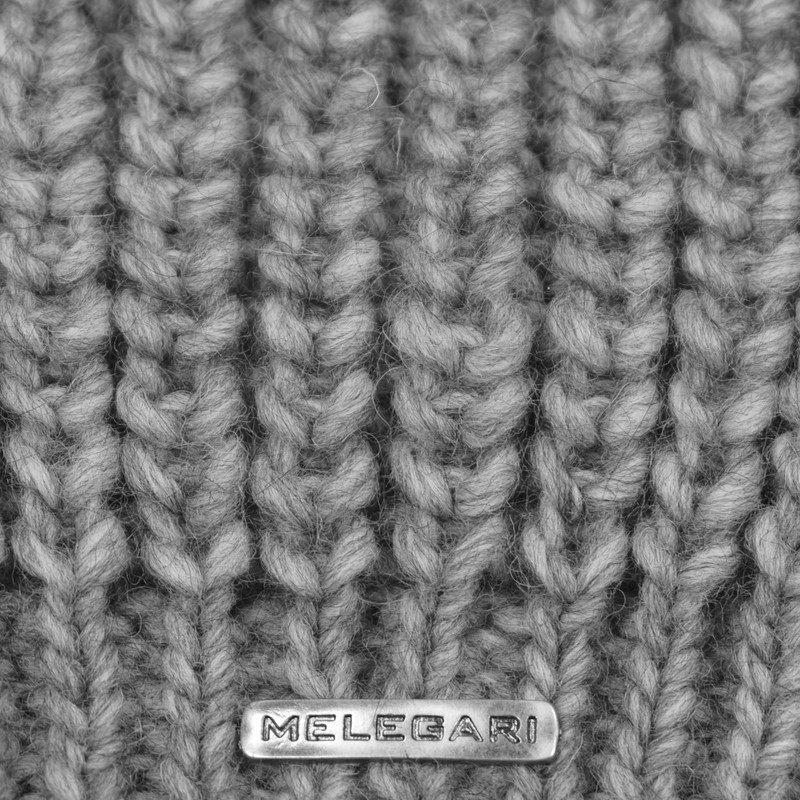 Melegari Knitted Hat Oversize Beanie Floppy Rasta Patty Hat Alpaca