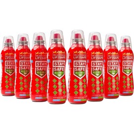 StaySafe All-in-1 Portable Fire Extinguishing Spray By LifeSafe Technologies | Compact Fire Extinguisher For 10 Types of Fires | Non-Toxic, Non-Hazardous & Eco-Friendly