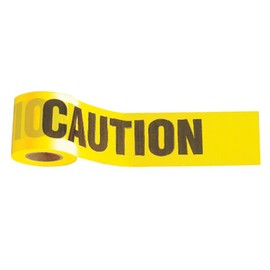 Johnson Level 3321 CAUTION Tape (Barricade Tape) 90m
