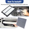 Engine Air Filter & Cabin Air Filter Combo Kit Compatible