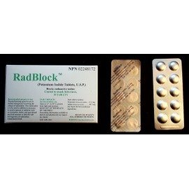 RadBlock 20 Coated Scored Potassium Iodide Tablets - Expire 2034
