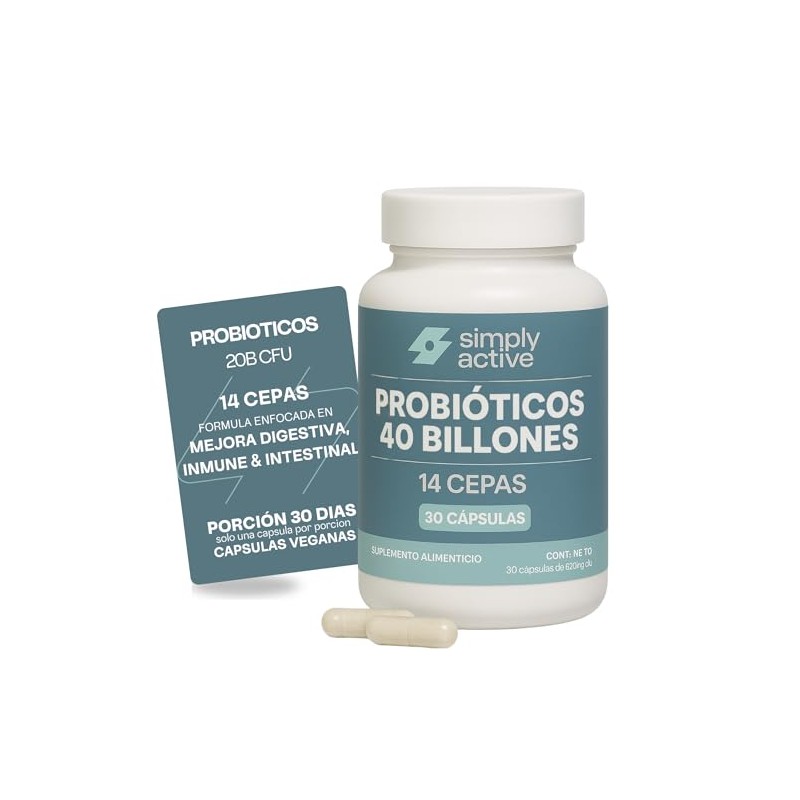 Probioticos Billones Cfu Probióticos Cepas Sistema Immune Digestivo Intestinal Porción