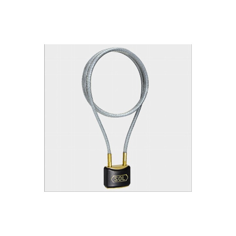 SOL – Hard no3800 Wire Lock 40 mm Black