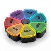 Weekly Pill Box 7 Compartments Round Large 12 cm –