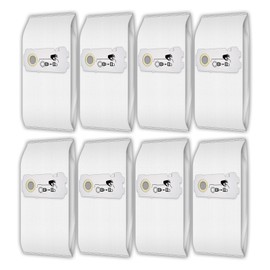 (8 Pack) 204308 CT Mini/Midi-2/5 Replacement Filter Bags Compatible with Festool CT MINI, CT MINI I, CT MIDI and CT MIDI I from 2019 Onwards, CTC MINI/MIDI and CT 15, Dirt Disposal Bags, Dust Bags