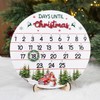 Wooden Christmas Advent Calendar, 25-Day Christmas Countdown Calendar, Christmas Advent