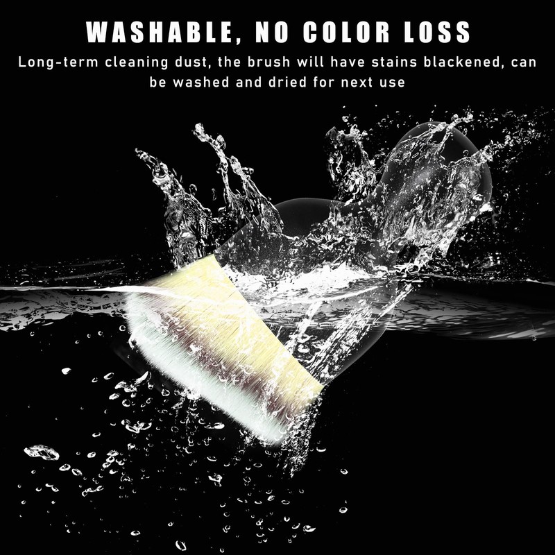 Dickno Car Interior Dust Brush, Soft Scratch Free Auto Detailing
