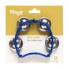 Stagg TAB-MINI/BL 4 Jing Cutaway Tambourine blau