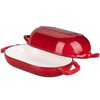 VORRINGARD Enameled Cast Iron Sourdough Bread Oven, Dutch Oven, Loaf