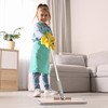Bycarm Microfiber Cleaning Pads Compatible with Squeeze Flat Mop (6