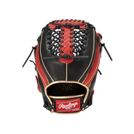 Rawlings (ローリングス) Baseball Adult Soft HYPER TECH COLOR GOLD Hyper Tech Color Gold [For Both Right and Left Handed Pitchers] Size 12.0 GRXFHTCALR Black/Scarlet