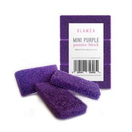 Glamza Foot Pumice Sponge Callus Exfoliate Stone Hard Skin Remove Pedicure Scrubber Pack of 4
