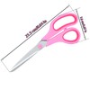 Pink Scissors for Office School Home Craft Fabric Sewing Supplies,