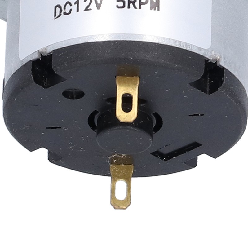 JS‑520T Synchronous Motor Durable DC 12V 5RPM Gear Motor for