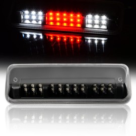 ANDPLAY LED 3rd Brake Light, Compatible with Ford Explorer 2007-2010/Ford F150 Lobo 2004-2008 Rear Third High Mount Stop Tail Lamps(Clear Lens Black Housing)