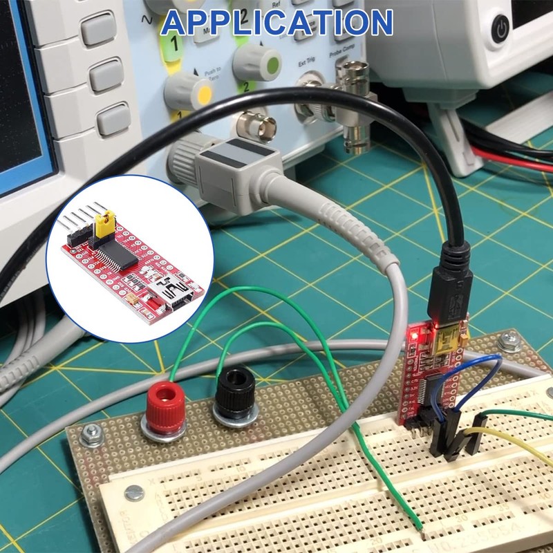 DAOKAI FT232RL Serial Adapter, USB to TTL Serial Converter Adapter