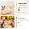 100 Pcs Charcuterie Cups with Sticks 14oz French Fries Holder