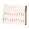 WOONEKY Fake Eyebrow Stickers Easy Peel off for Shaping and