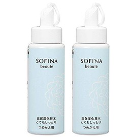 Kao Sofina Beaute SOFINA High Moisturizing Lotion, Very Moisturizing, Refill, 4.6 fl oz (130 ml), Set of 2