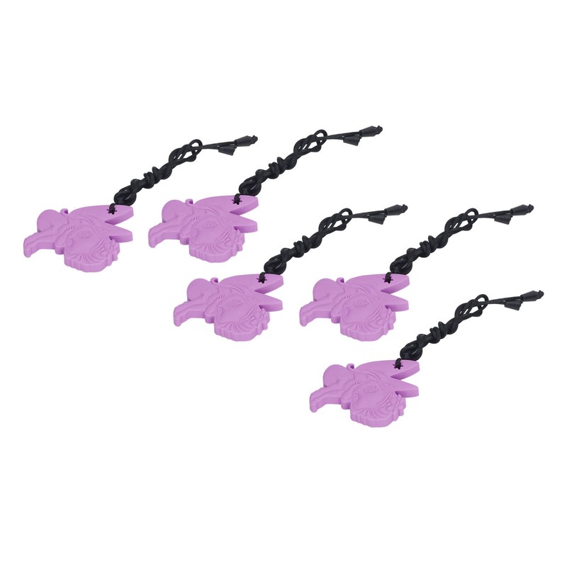 5Pcs Chew Necklace Food Grade Silicone Chewing Pendant for Toddlers