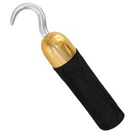 Widmann 09833 Metallic Pirate Hook with Sleeves, Buccaneer, Costume, Accessory, Carnival, Theme Party