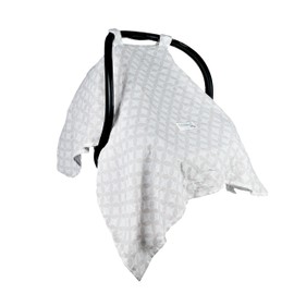 Scuddles baby Car Seat Covers & Canopy | Sun Safety Blocker For infant boys girls Babies | Unisex Designs Easy To Install | Replacement Fit Any Make Car Seats , Machine Washable - SC-CC-01