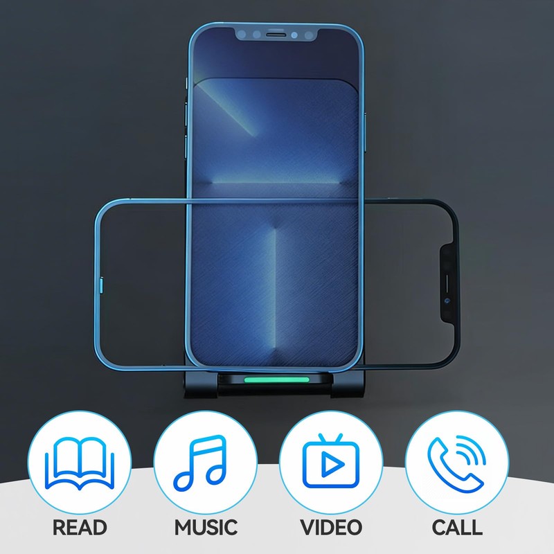 Wireless Charger, 15W Fast Wireless Phone Charger Stand with Dual