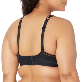 Sculptresse by Panache Women's Plus-Size Non-Padded High-Impact Underwire Sports Bra (#9441), Black, 36HH