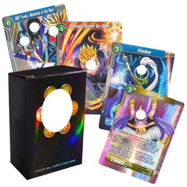 VIUWIZE Trading Card Game 50 Different Cards Rare Cards Set No Duplicates Cartoons Comics Trading Cards Anime Trading Cards for Children (Dragon Ball)