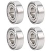 10Pcs Mini Bearing High Rotating Speed Double Shielded Machinery Parts