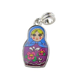 UniqueBeadsAndGifts Universal Russian Nesting Doll Charm