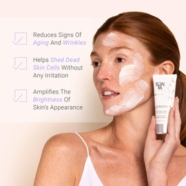 Yon-Ka Glyconight 10% Peel Masque (50ml/1.77 oz) Anti-Aging Face Mask, Skin Renewal for Wrinkles and Pore Reduction with Glycolic Acid