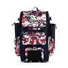 Boombah Rolling Superpack Hybrid Bat Pack PS-9051-3000C23 Digital Camo Navy/Red