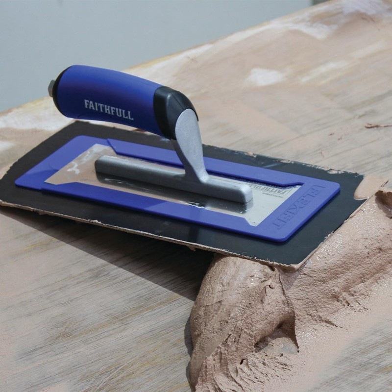 Faithfull Flexifit Plastering System Master Trowel Stainless Steel 200 x