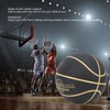 Black Basketball Training Wear Resistance Safe Large Particles Easy Grip
