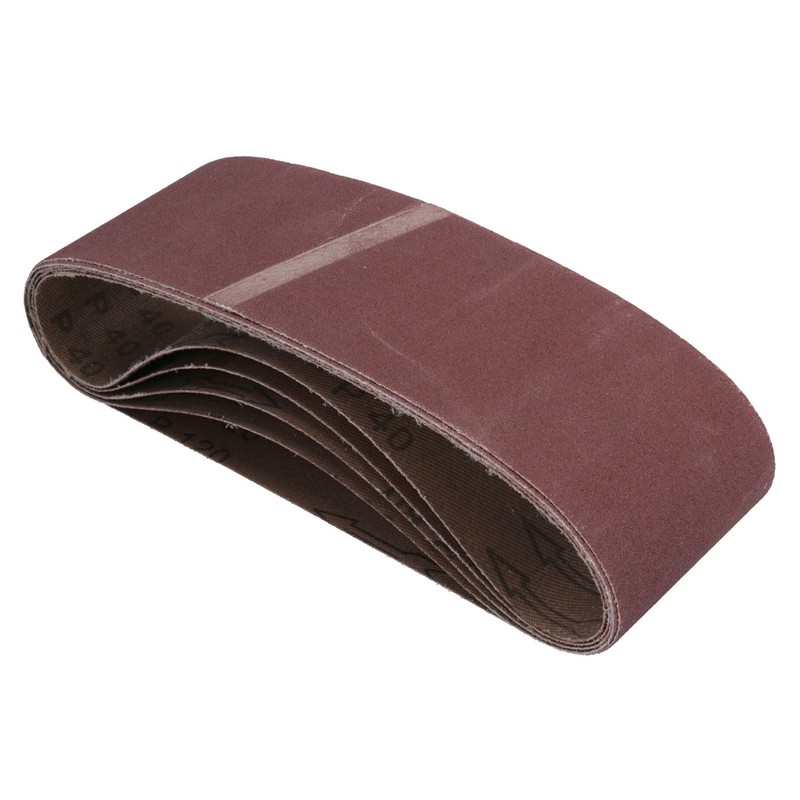 75mm x 533mm Mixed Grit 40-120 Abrasive Sanding Belt Sander
