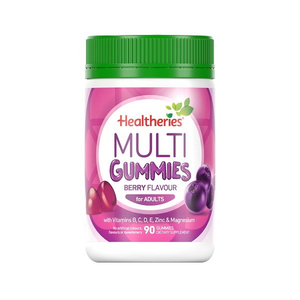 Healtheries Multi Gummies for Adults 90 - Berry