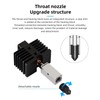 Ceramic Hotend Kit, Hardened Steel Nozzle for Qidi X Plus
